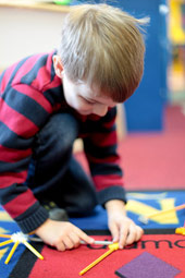 boy playing