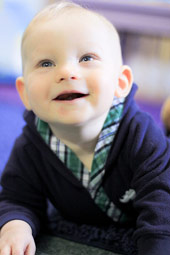 smiling baby